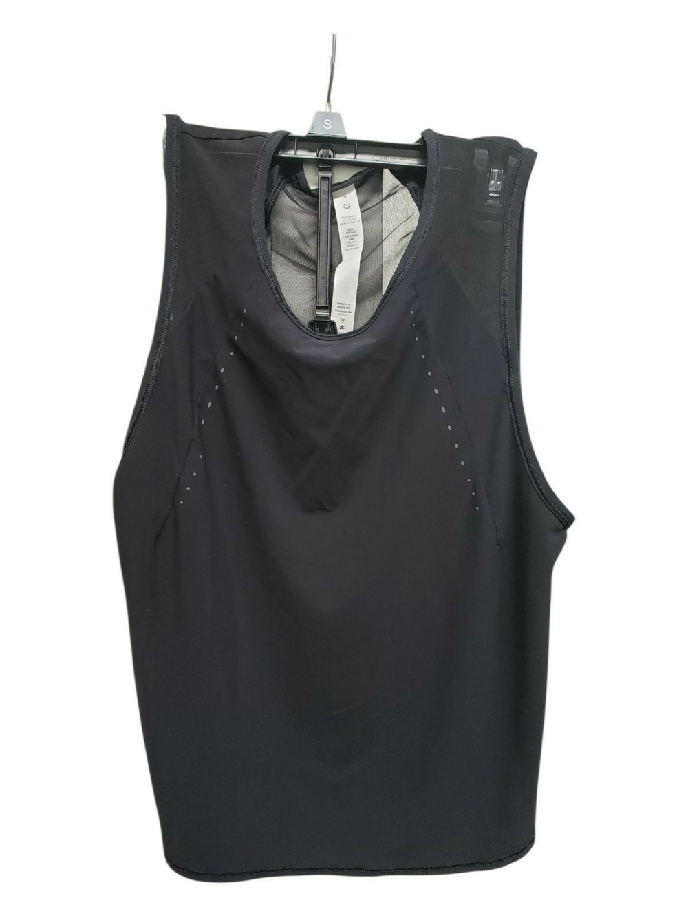 Lululemon Sculpt Cropped Tank Top in Black, Size 6